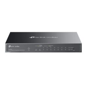 Switch semigestionable tp-link es210gmp 10p 1gb  8xpoe+ 30w max 123w 1x sfp facil gestion vlan/igmp