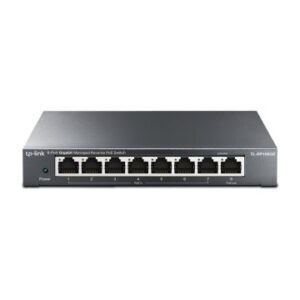 Switch gestionable reverse poe tp-link rp108ge 7entradas poe y 1salida poe gigabit 1puerto de salida