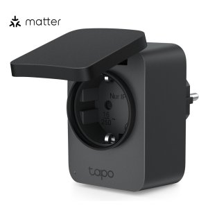 Enchufe inteligente exterior wifi tp-link tapo p410m smart plug matter ip54 monitorizacion energia n