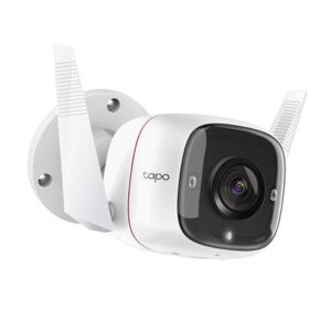 Camara exterior wifi tp-link tapo t65 ip66 ultra definicion 3mp vision nocturna 30m deteccion de