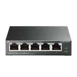 Switch semigestionables poe+ tp-link sg105mpe 5p gigabit 4p poe+ total poe+ 120w carcasa metalica