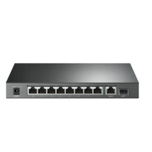 Switch tp-link tl-sg1210p 9p giga 1p sfp gigabit 8 puertos poe/poe+ alimentacion poe 63w