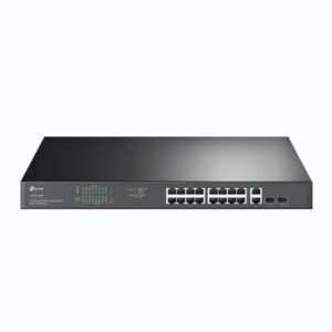 Switch semigestionable tp-link sg1218mp 16p giga poe/poe+ +2p giga no poe alimentacion poe 192w rack