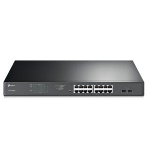 Switch semigestionable tp-link sg1218mpe 16p giga poe/poe+ alimentacion poe 192w rack 19" 1u