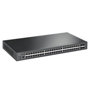 Switch gestionable l2 tp-link tl-sg3452x 48p giga l2+ mas 4 ranuras 10g sfp+ puerto de consola rj45/