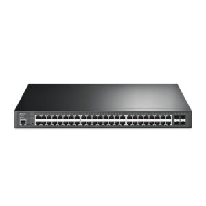 Switch gestionable l2 tp-link sg3452xp 48p poe+ (500w) con 4p 10ge sfp+ formato rack