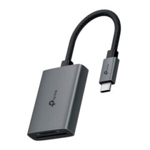 Card reader externo usb-c tplink ua430c sd, microsd carcasa de aluminio