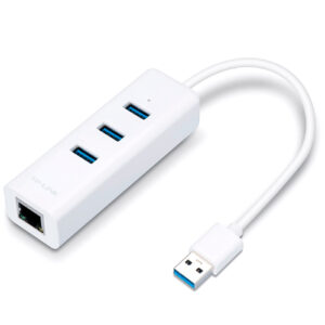 Conversor tp-link ue330 de usb3.0 a ethernet gigabit con hub 3p usb3.0