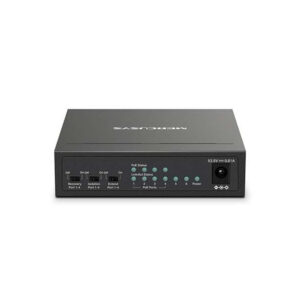 Switch poe+ no gestionable mercusys ms106lp 6p 10/100 con 4p poe+ 30w ethernet mini desktop