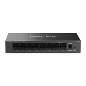 Switch no gestionable mercusys ms108gs 8p 10/100/1000 ethernet mini desktop carcasa metalica
