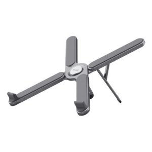 Soporte de portatil trust macy aluminio plegable hasta 17" 20kg