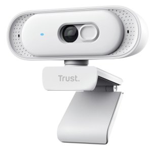 Webcam trust tomar 2k qhd 30fps usb2.0 2m fov 76? red. ruido priv. usb-a/usb-c blanco 26180