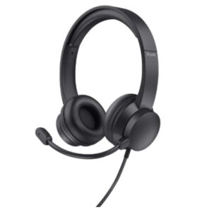 Headset trust ayda 25088 usb microfono plegable diadema ajustable