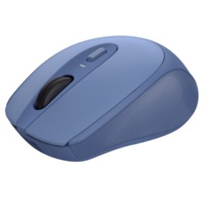 Mouse trust wireless zaya azul 25039 - recargable usb-c - 4 botones - 800/1200/1600dpi - receptor us