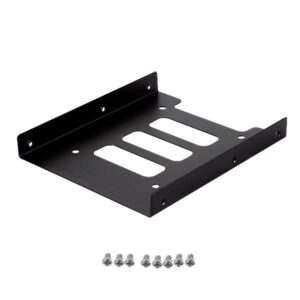 Adaptador para de bahia 3.5 a 2.5 unykach metalico color negro