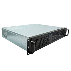 Caja rack 19" 2u unykach uk2129 rejilla frontal con filtro antipolvo usb 2.0 y 3.0