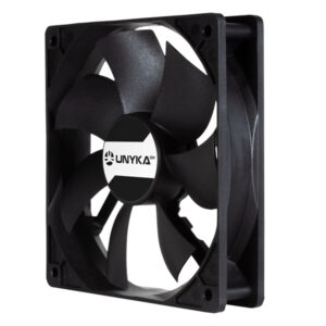 Ventilador interno unyka 120mm doble bola connector 4 pines con control de temperatura