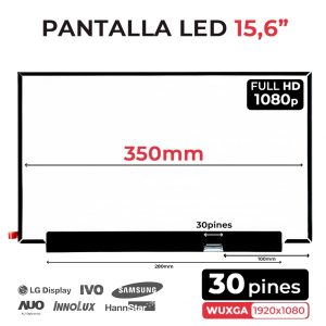Pantalla 15.6" B156HAN02.2 HW0A, Pantalla LED 15.6" B156HAN02.2 HW0A