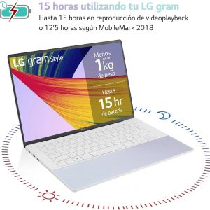 Portátil LG Gram 14z90 i7-1260P 14" 16 GB 512 GB NVME A+ Reacondicionado