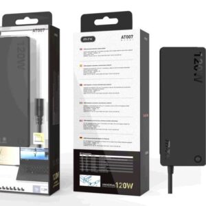Cargador para portátil universal automático 120W / 11 conectores / 1.2m / AT007 / Mtk