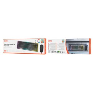 Combo Teclado + Raton USB TG7290 / 6.400 Dpi / 105 Teclas / Negro / MTK