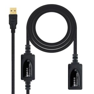 Cable USB amplificador activo USB 2.0 M/H 15 metros / Nanocable 10.01.0213