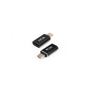 Adaptador Type-C Hembra a MicroUsb macho Negro / 10.02.0014 Nanocable