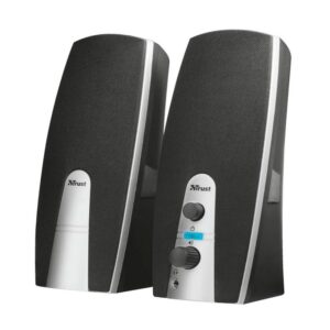 Altavoces Trust 2.0 Mila / Usb / 10w / Conexiones frontales / Negro / 16697