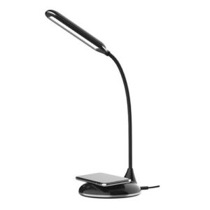 Lampara de mesa Led 5W Ledia Na0232 + Cargador rapido inalámbrico Qi 5w / Negro / Mtk / 2002322