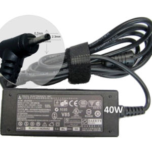 Cargador compatible para portátil ASUS 40W 19V 2.1A 2.5x0.7 mm Dayma