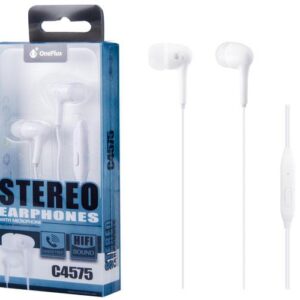Auriculares con Microfono intrauditivos Bubble C4575 Blanco One+