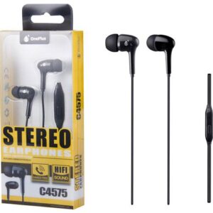 Auriculares con Microfono intrauditivos Bubble C4575 Negro One+