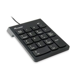 Teclado Numerico USB Equip / 18 Teclas / Negro / 245205