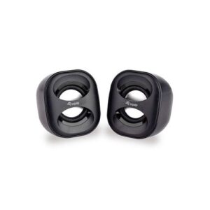 Altavoces 2.0 Equip Life Mini / Usb / Jack 3.5" / 6w Rms  / Control de volumen / Negro / 245330