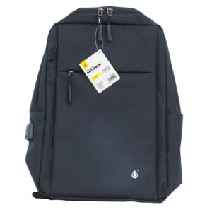 Mochila nylon R4010 / portatiles hasta 16" / Puerto de carga / Repelente al agua / Negro / One+