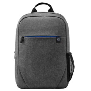 Mochila Hp Prelude Gris - Negra / Hasta 15.6" / Bolsillo frontal con cremallera / 2Z8P3AA