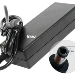 Cargador compatible para portátil ASUS / MSI / TOSHIBA / LENOVO / MEDION 65W 19V 3.42A 5.5x2.5 mm Dayma