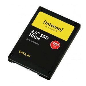 Disco duro 2.5 SSD Intenso 480Gb High Performance / 3D Nand SLC / Sata 3 / 520mb/s
