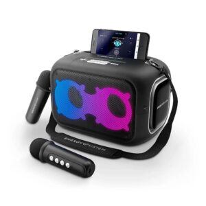 Altavoz bluetooth portable energy sistem karaokestar 60w true wireless led 8h bat 2 mic inalambr