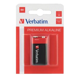 Pila Verbatim Alcalina 9v / 6LR61 / 6LF22 / 49924