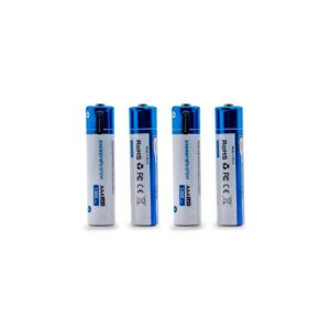 Pilas Recargables USB-C Energy Sistem Charge Pro C / 1100mWh / 740mAh / AAA / 1.5v / Pack 4 uds / 500215