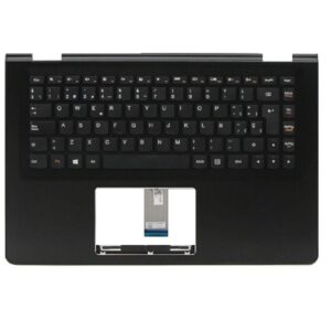 Top case + Teclado compatible para portátil LENOVO Yoga 500 Negro