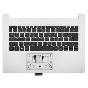 Top case + Teclado compatible para portátil ACER A314-22 Blanco