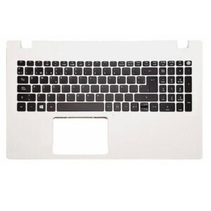 Top case + Teclado compatible para portátil ACER E5-522 / E5-573 Blanco