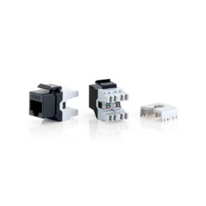 Kit 8 uds conector hembra rj45 utp cat6 panel keystone