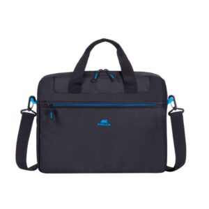 Maletin portatil Rivacase 8027 Black Regent II / hasta 14" / Compartimento principal acolchado / 24449