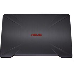 LCD Cover compatible para portátil ASUS FX504GD Negro Logo rojo