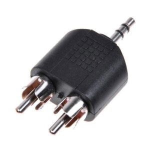 Adaptador Jack 3.5mm Macho a 2x Rca Macho / A-458 / Gembird
