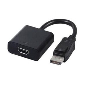 Adaptador DisplayPort a HDMI  M/H / 10cm / Negro / Cablexpert / a-dpm-HDMIf-002