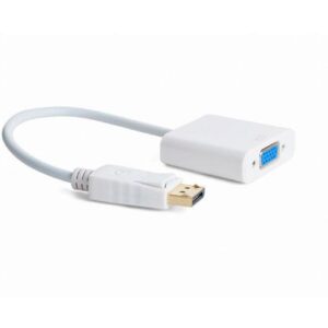 Adaptador DisplayPort a VGA Tipo B / Blanco / Cablexpert a-dpm-VGAf-02-W